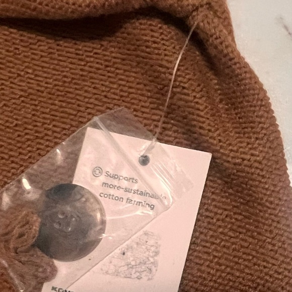 SO Chocolate Button-Up Women's Cardigan Size M New With Tags - Picture 3 of 5